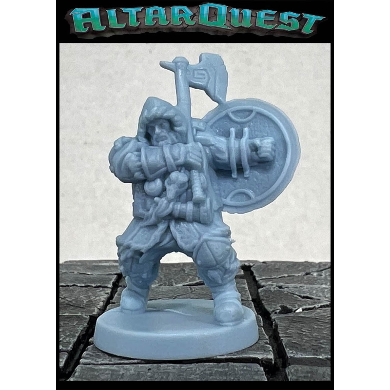 Gronan Bosk - Dwarf 28mm RPG miniatures ALTAR QUEST