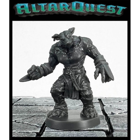 Poxid Mutagiant RATMAN 28mm RPG miniatures ALTAR QUEST