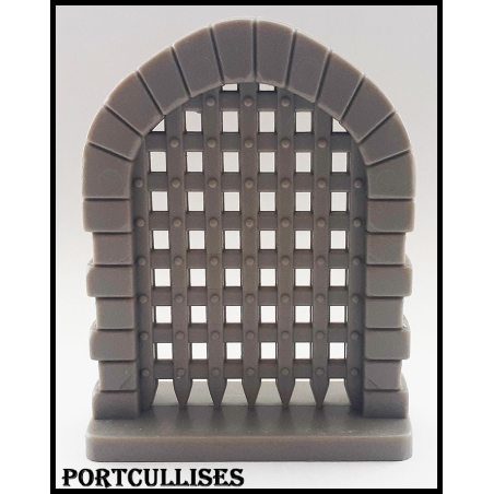 Portcullises 28mm RPG miniatures GREENBRIER GAMES FOLKLORE