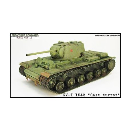 Russian KV-1 "KLIMENT VOROSHILOV" 1942 Heavy Tank " 28mm-1/50th COMBAT SCALE!