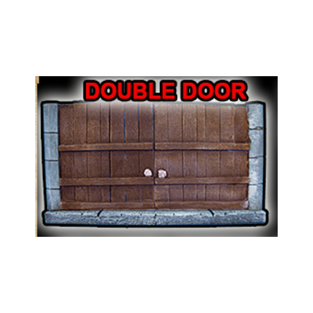 STONES Wooden Double Door