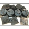 STONES 25mm Square Miniature Bases