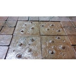 STONES TRANSLUCENT Double-sided Bubbling Water, Mud/Snow Tiles!