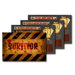 SURVIVORS 2 -  Zombie Daze Expansion Set