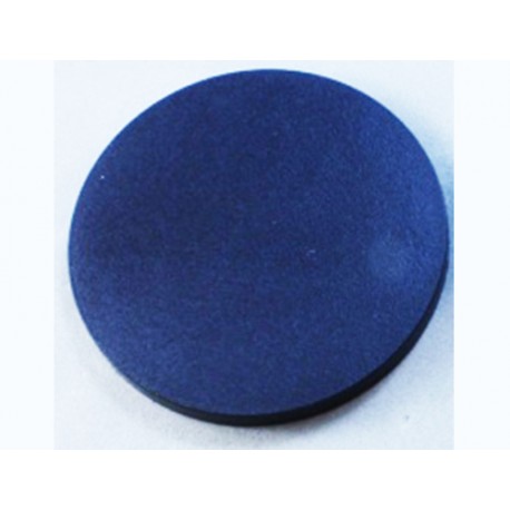 10 x 50mm ROUND "FLAT" MINIATURE BASES!  - Plastic