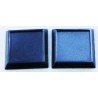 20 x 25mm SQUARE "LIPPED" MINIATURE BASES! - Plastic