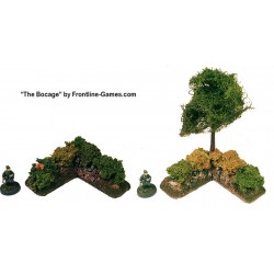 THE BOCAGE - Hedgerow Corner sections set 1