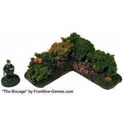 THE BOCAGE - Hedgerow Corner sections set 1