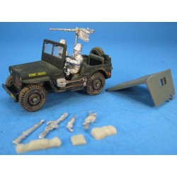 CORGI U.S. "WILLY'S" JEEP W/ACCESSORIES