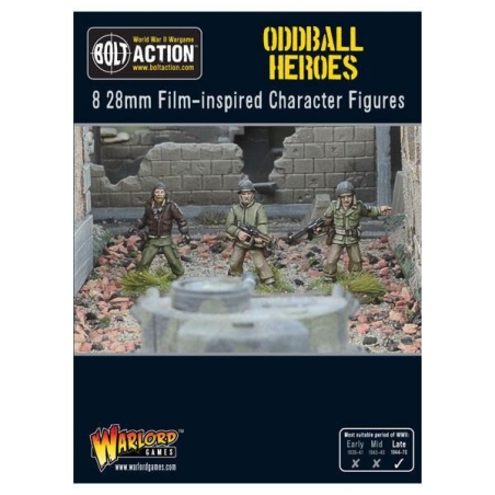 WARLORD GAMES "Oddball Heroes" boxed set