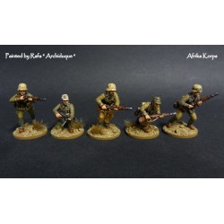 PERRY MINIATURES Afrikakorps. German Infantry 1941-43 Boxed Set