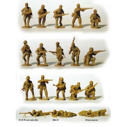 PERRY MINIATURES Afrikakorps. German Infantry 1941-43 Boxed Set