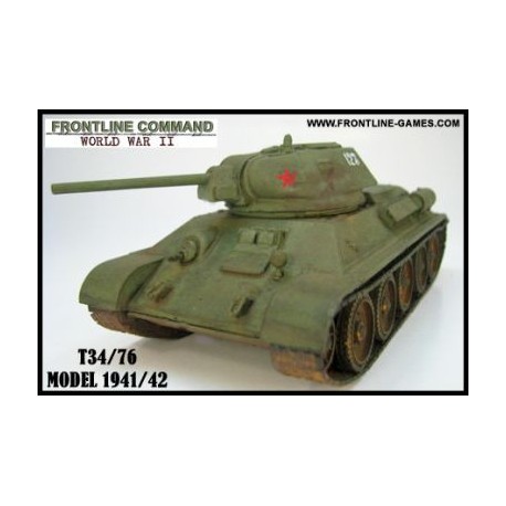 Russian T34/76 1941 Medium Tank 28mm-1/50th COMBAT SCALE!