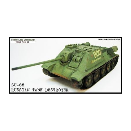 SU-85 Russian Tank Destroyer 28mm-1/50th COMBAT SCALE!