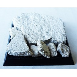 Ruined Stone-Slab Rubble  - SCENIC TUB - Miniature Basing System