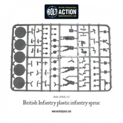 WARLORD GAMES WWII British Infantry Sprue.