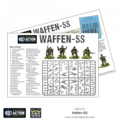 WARLORD GAMES WWII German Waffen SS Plastic Box set