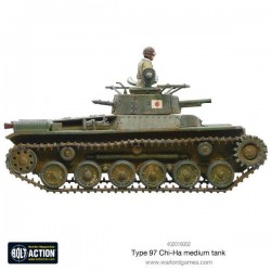 WARLORD GAMES WWII Japan Chi-Ha tank Medium Plastic Tank