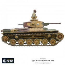 WARLORD GAMES WWII Japan Chi-Ha tank Medium Plastic Tank