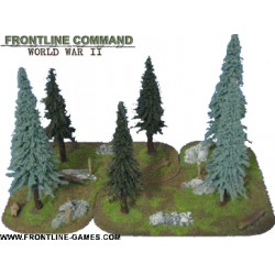 Modular Forest Section w/Trees FRONTLINE GAMES