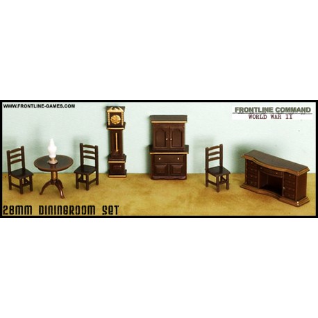 28mm Furniture -Dining Room Set