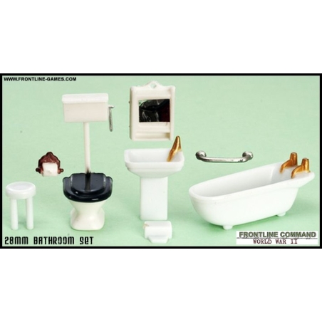 28mm Furniture -Bathroom Set