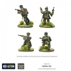 German Waffen SS Sprue 28mm WWII WARLORD GAMES