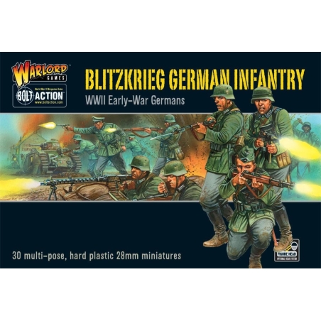 German Blitzkrieg Infantry box set 28mm WWII WARLORD GAMES