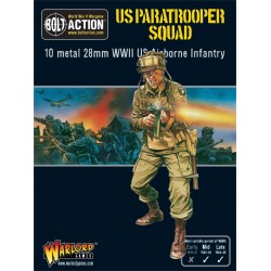 U.S. American Paratrooper Squad box set 28mm WWII WARLORD GAMES