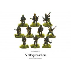 German Volksgrenadiers Squad (Winter) box set 28mm WWII WARLORD GAMES