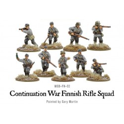 Finnish Rifle Squad box set 28mm WWII WARLORD GAMES