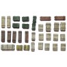 Crates set 1 28mm W.W.II TANK ACCESSORIES - VEHICLE STOWAGE VALUE GEAR