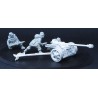 German Kharkov Series PaK 40 75mm Anti-tank gun w/crew 28mm WWII HEER46