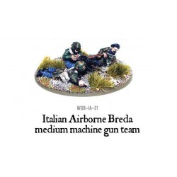 Italian Airborne Breda medium machine gun team (Paratroopers) 28mm WWII WARLORD GAMES