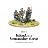 Italian Army Army 81mm mortar 28mm WWII WARLORD GAMES