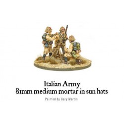 Italian Army Army 81mm mortar 28mm WWII WARLORD GAMES