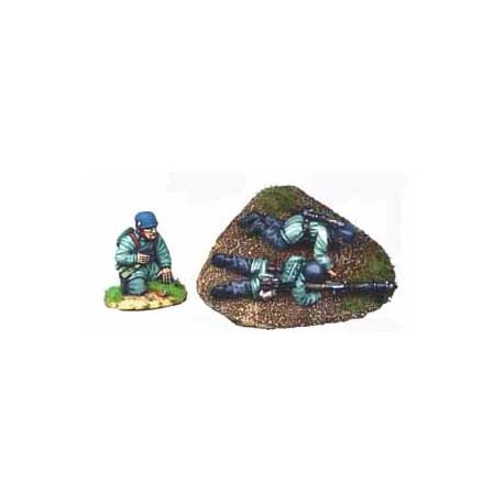 German Fallschirmjager MG34 Team (Paratroopers) 28mm WWII WARGAMES FOUNDRY