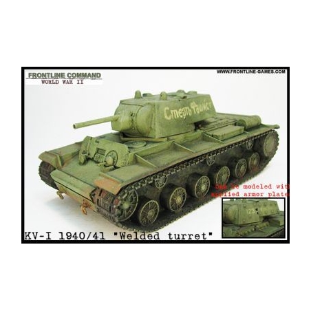 Russian KV-1 "KLIMENT VOROSHILOV" 1940/41 Heavy Tank " 28mm-1/50th COMBAT SCALE!