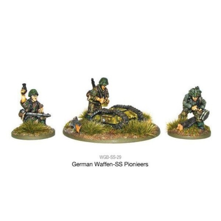 German Waffen SS Pioneers 28mm WWII WARLORD GAMES