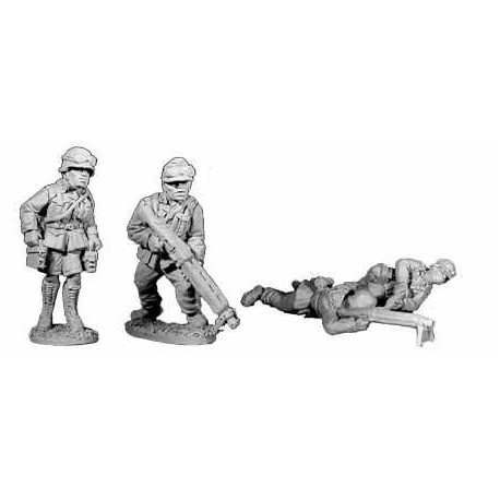 German Afrika Korps MG42 Teams 28mm WWII BLACK TREE