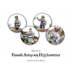 Finnish Army 105 H/33 howitzer 28mm WWII WARLORD GAMES