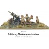 U.S. American Army M2A1 105mm howitzer 28mm WWII WARLORD GAMES