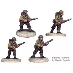 American U.S. Riflemen II 28mm WWII CRUSADER MINIATURES