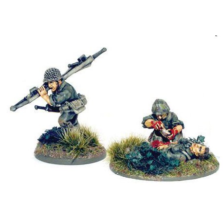 American U.S. Marines Corp Medics 28mm WWII WARLORD GAMES