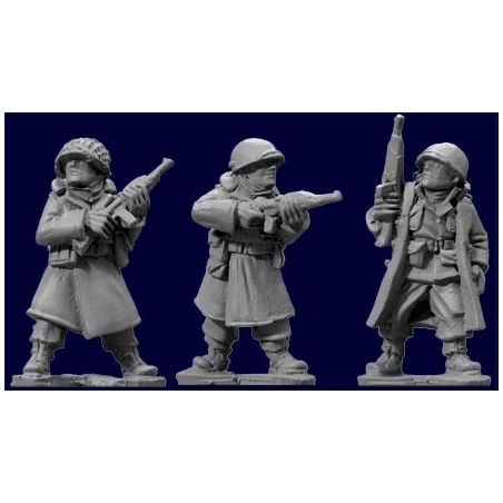 U.S. American Infantry in Greatcoats with Carbines A 28mm WWII ARTIZAN DESIGN