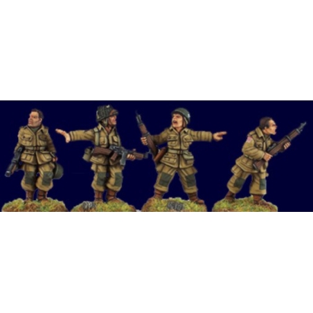 U.S. American Airborne Characters 28mm WWII ARTIZAN DESIGN