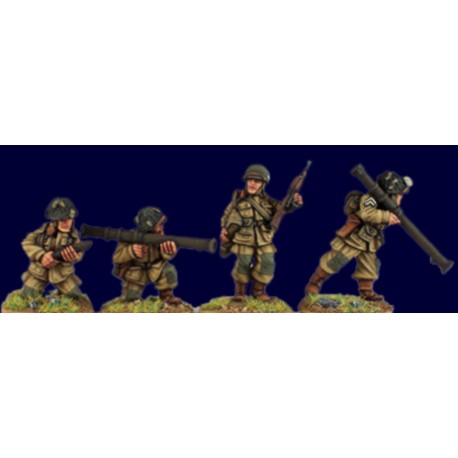 U.S. American Airborne Bazooka Teams 28mm WWII ARTIZAN DESIGN