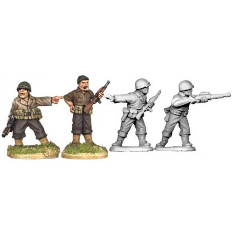 U.S. American Command 28mm WWII ARTIZAN DESIGN