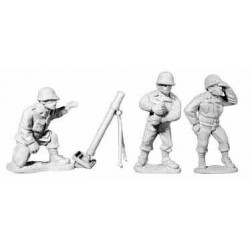 U.S. American Infantry Mortar Teams 28mm WWII BLACK TREE DESIGN