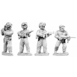 U.S. American Dismounted Tank Crews 28mm WWII BLACK TREE DESIGN